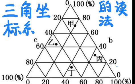 地理三角圖怎麼看|【高中地理】平面三角坐标系应该怎么读图？